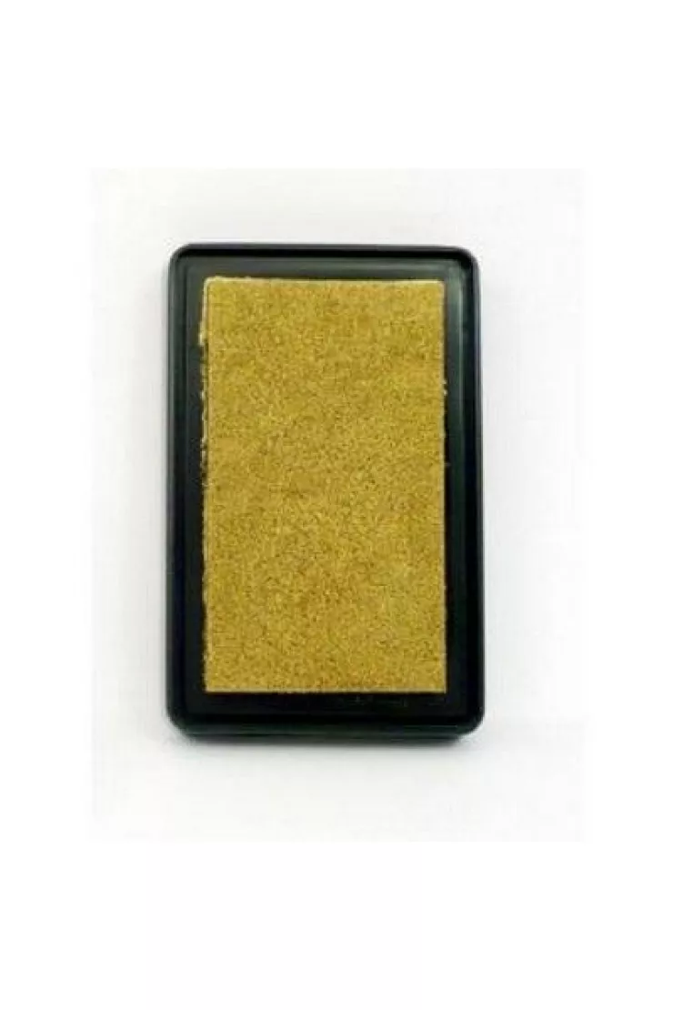 Poduszka do stempli 60x90mm ECO złota