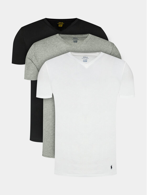 Polo Ralph Lauren Komplet t-shirtów 714936903002 Kolorowy Slim Fit