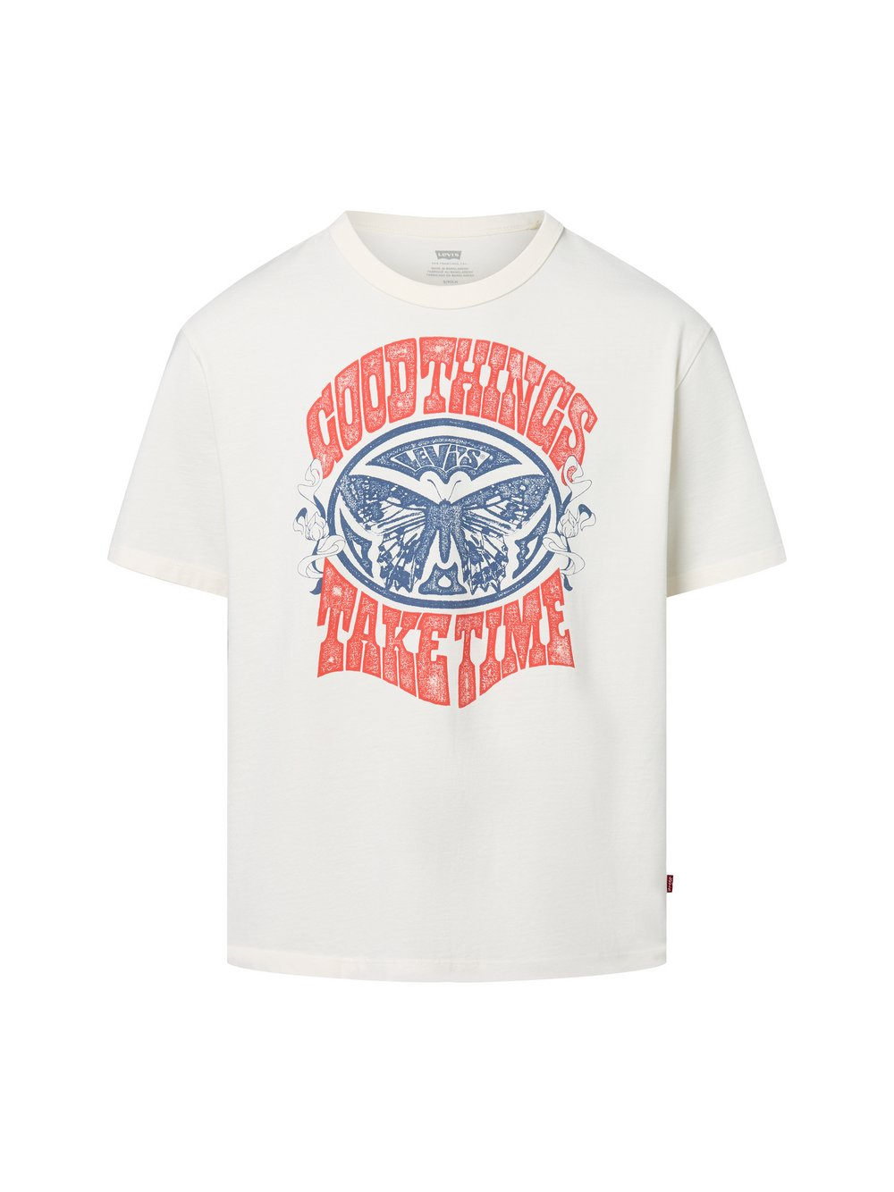 Levi's Koszulka męska Mężczyźni Bawełna biały, XS