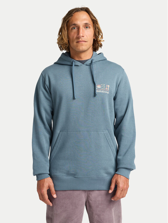 Billabong Bluza Foundation Po EBYSF00175 Niebieski Regular Fit