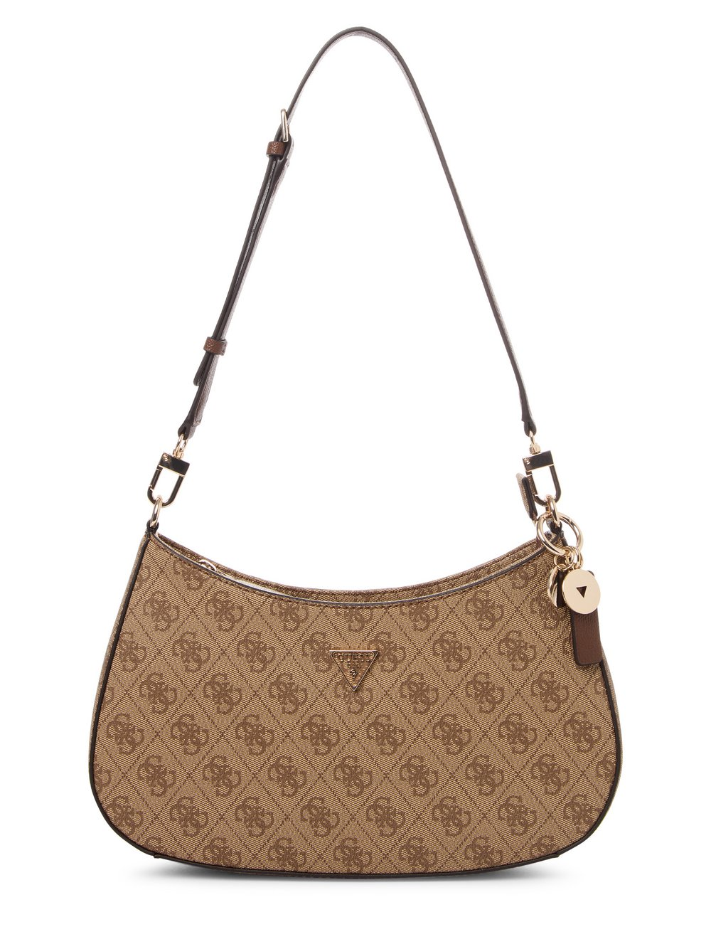 GUESS Torebka damska - Noelle Kobiety Sztuczna skóra brązowy|beżowy, ONE SIZE