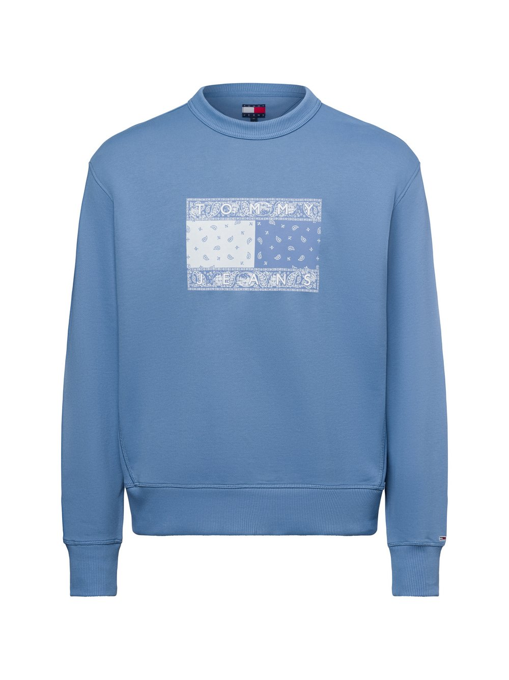 Tommy Jeans Bluza męska Mężczyźni Bawełna niebieski, S