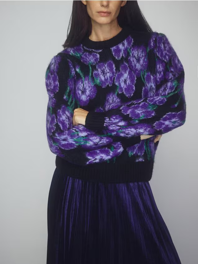 Reserved - Wzorzysty sweter - wielobarwny