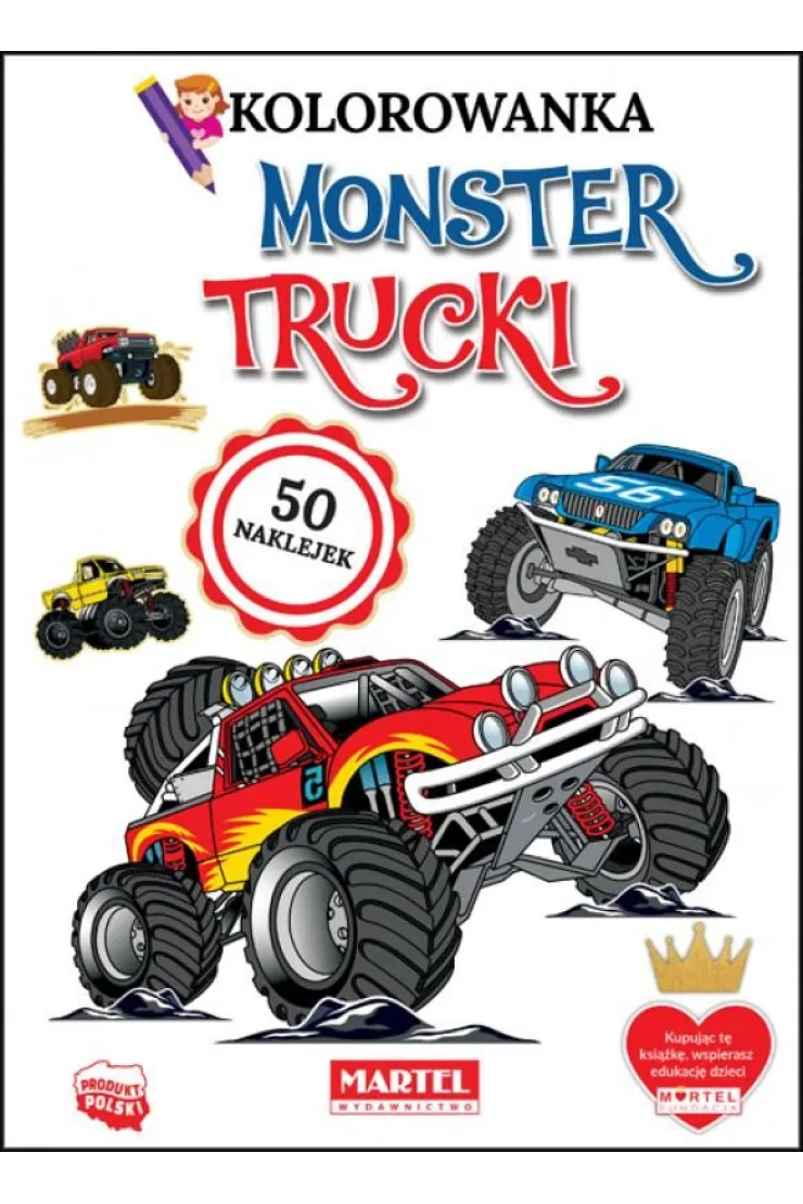 Kolorowanka Monster Trucki