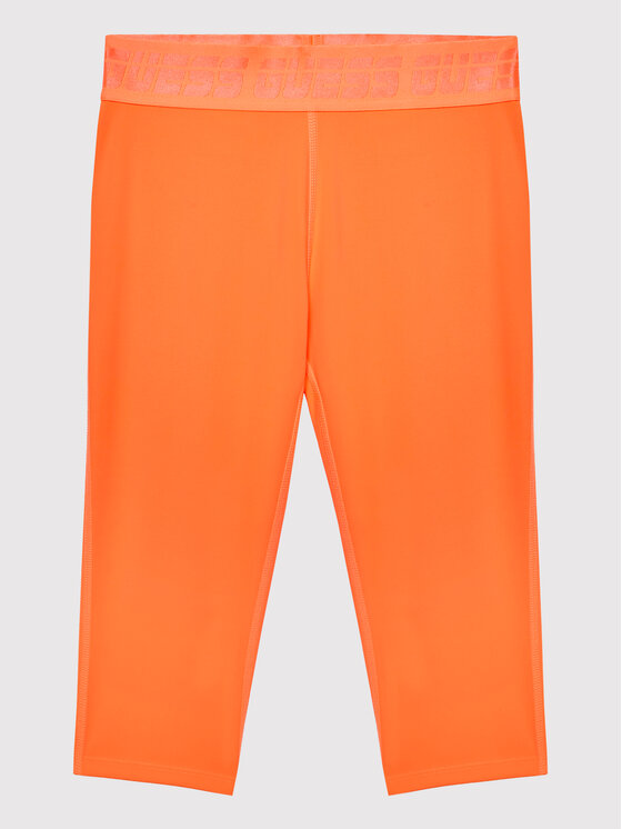 Guess Szorty rowerowe J2GB10 MC049 Pomarańczowy Slim Fit miniaturka