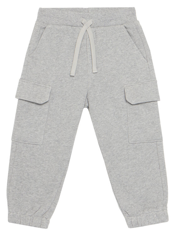 United Colors Of Benetton Spodnie dresowe 3J68GF045 Szary Regular Fit