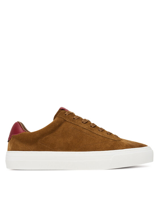 Tommy Hilfiger Sneakersy Premium Dress Cupsole FM0FM05573 Brązowy