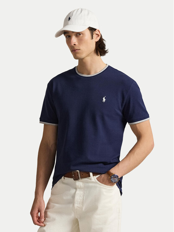 Polo Ralph Lauren T-Shirt 710963492001 Granatowy Regular Fit