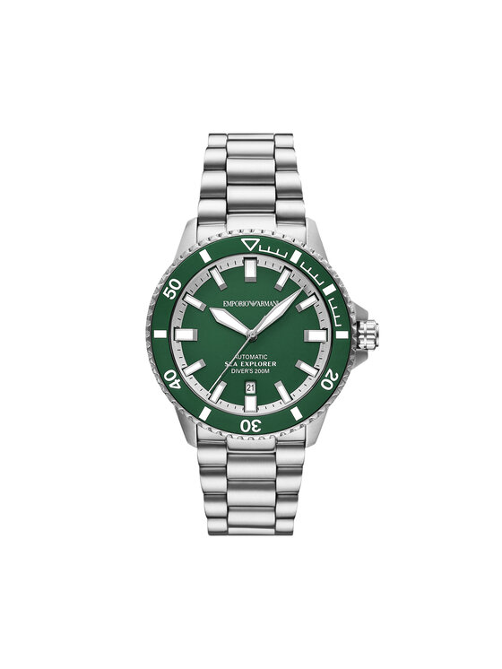 Emporio Armani Zegarek Sea Explorer AR60088 Srebrny