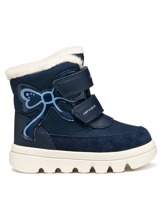 Geox Kozaki B Willaboom B A B565AA 0FU22 C4002 S Granatowy