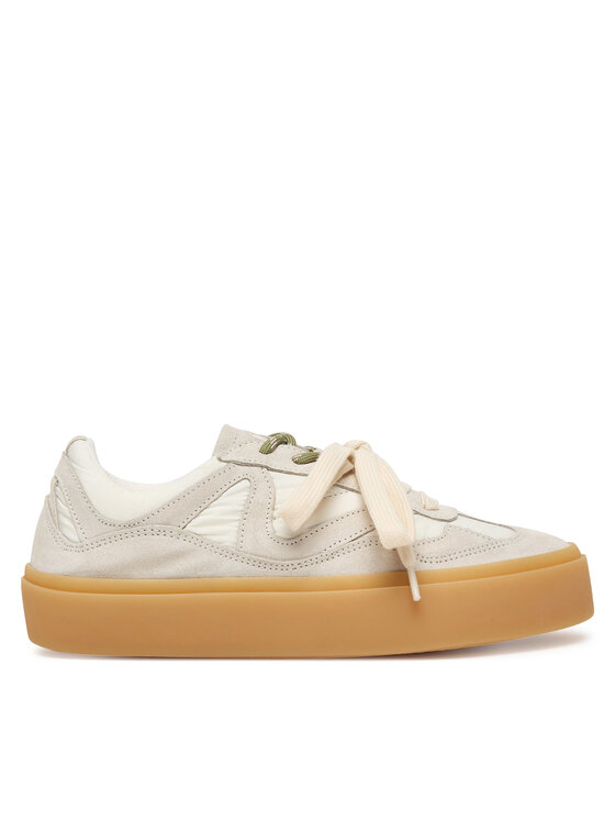 Inuikii Sneakersy Lynn Suede 1001.001.0461 Écru