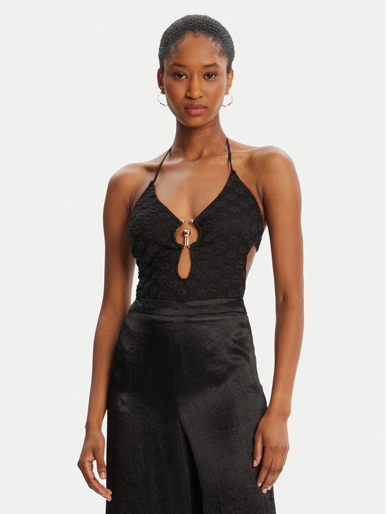 Bardot Body Rosala Halter Lace 59940TB Czarny