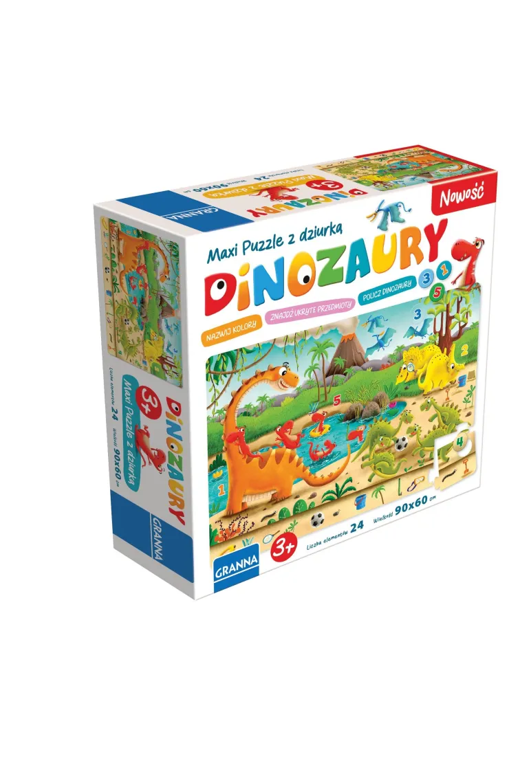 Maxi puzzle Dinozaury