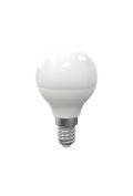 Żarówka LED barwa ciepła 7W E14 G45 560lm, barwa 3000K, kształt: kulka