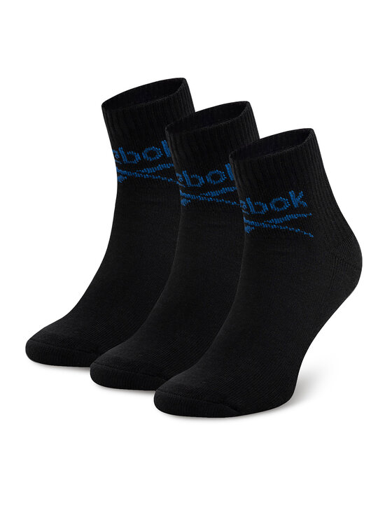 Reebok Skarpety długie R0255-SS24 (3-pack) Czarny