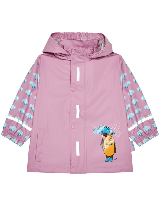 Playshoes Kurtka przeciwdeszczowa 408505 M Różowy Regular Fit