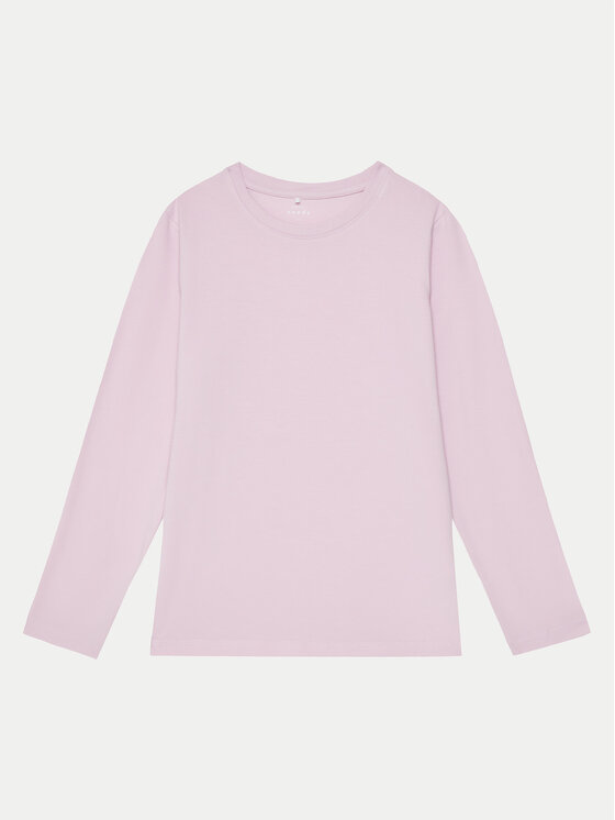 NAME IT Bluzka 13238698 Różowy Regular Fit miniaturka