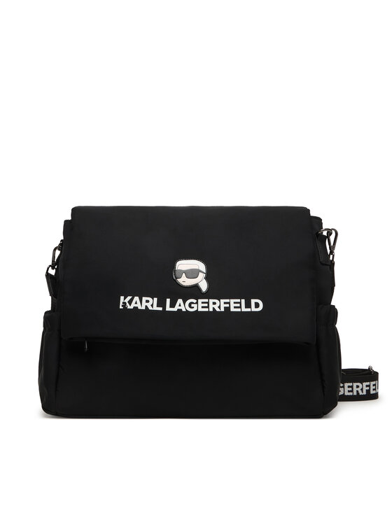 Karl Lagerfeld Kids Torba do wózka Newborn D2 Z31193 Czarny