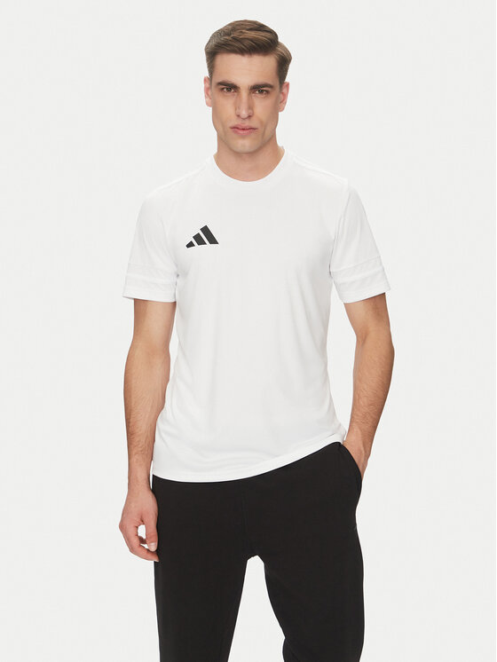 adidas Koszulka techniczna Squadra 25 Jersey JG5834 Biały Slim Fit miniaturka