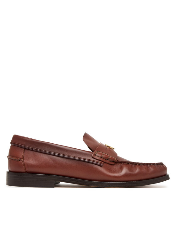 Tommy Hilfiger Mokasyny Hilfiger Penny Loafer Smooth Lth FW0FW09249 Brązowy
