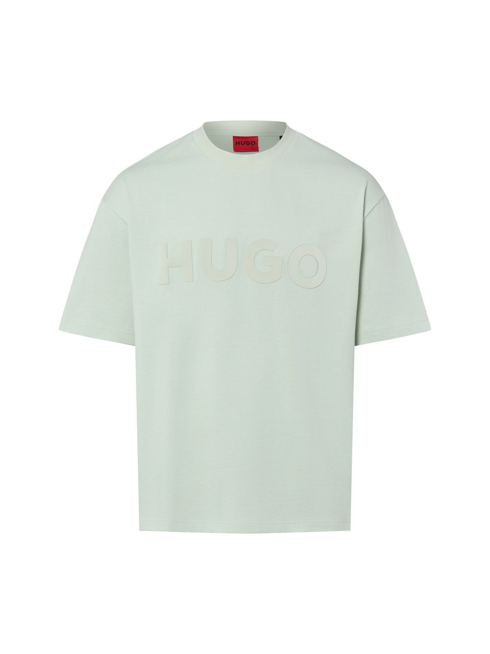 HUGO Koszulka męska - Dinkee Mężczyźni Bawełna (100%) zielony, L