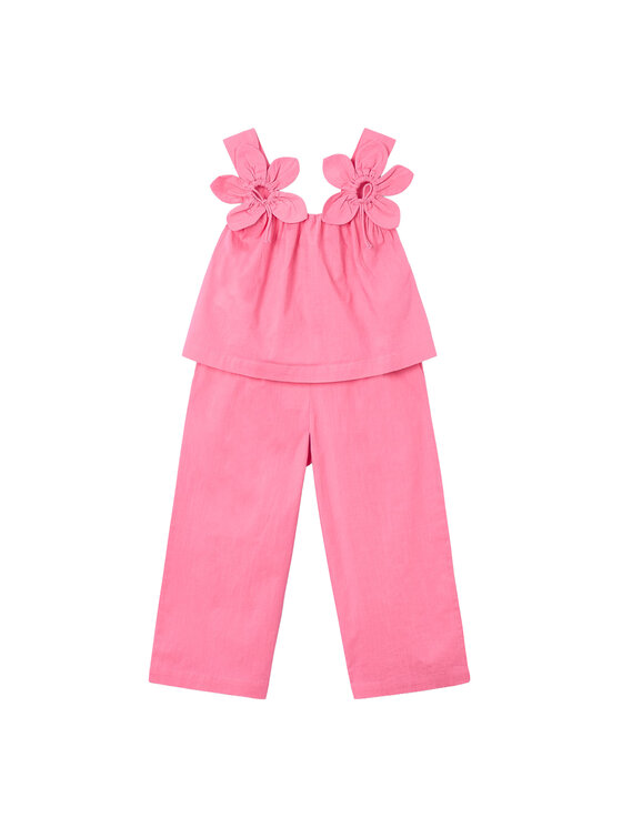 Mayoral Komplet top i spodnie 3596 Różowy Regular Fit
