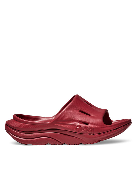 Hoka Klapki Ora Recovery Slide 3 1135061 Czerwony