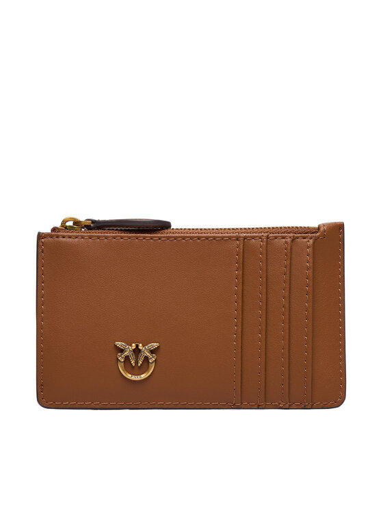 PINKO Etui na karty kredytowe Airone Cardholder. AI 23-24 PCPL 100251 A0GK Brązowy