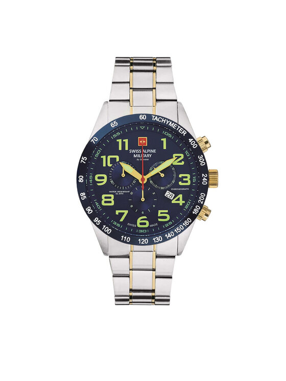 Swiss Alpine Military Zegarek 7047.9145 Srebrny