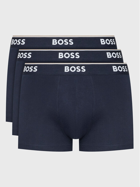 BOSS Komplet bokserek Power 50475274 Granatowy