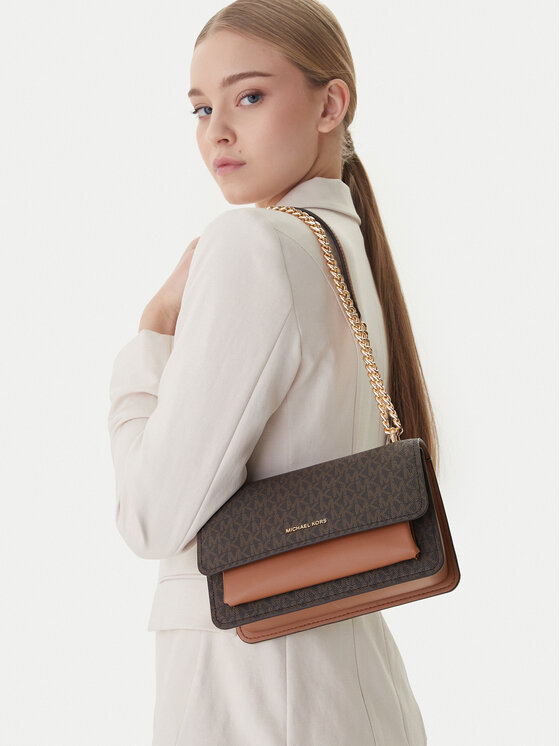 MICHAEL Michael Kors Torebka Claire 30R5GC7L3B Brązowy