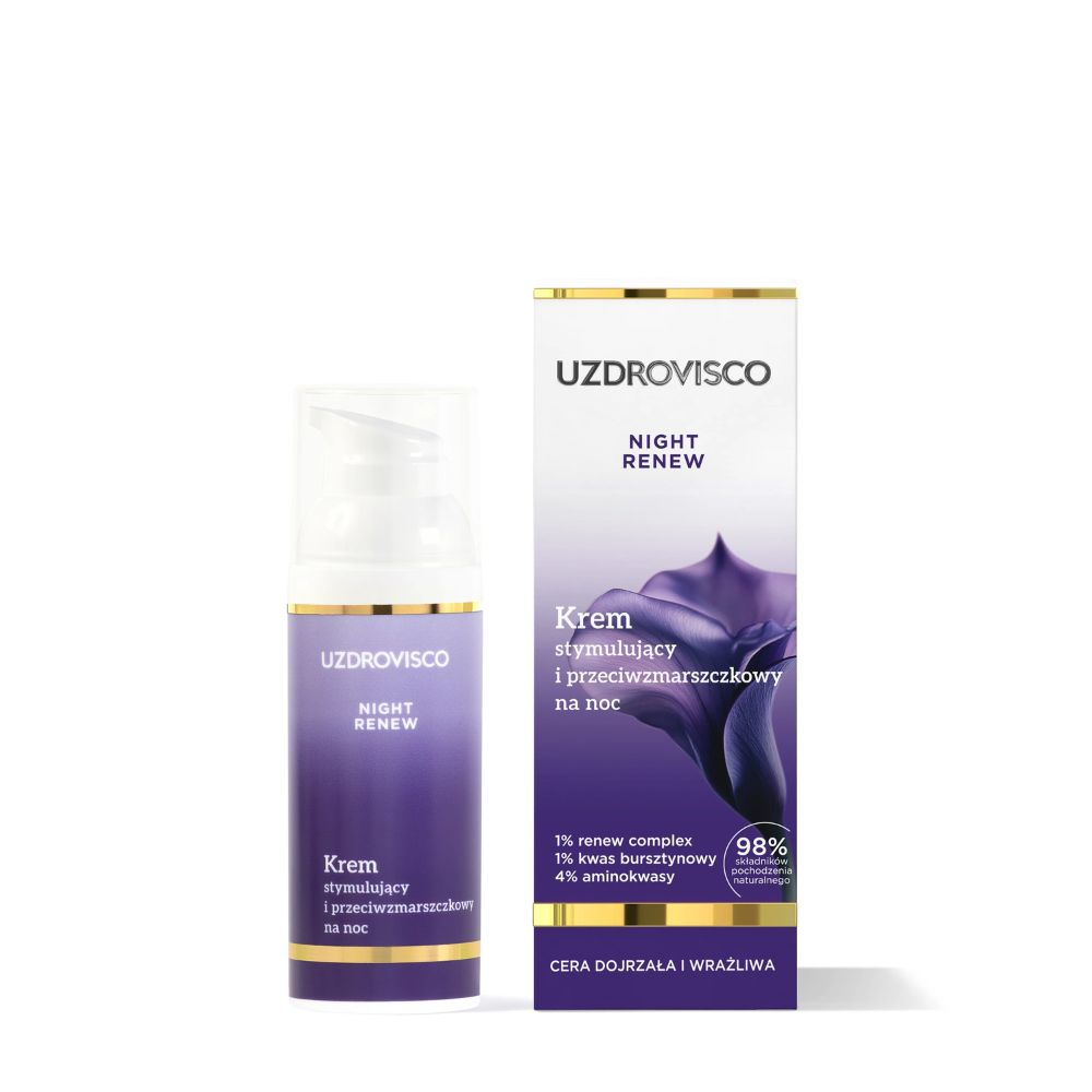 Uzdrovisco krem stymulujący i przeciwzmarszczkowy na noc 50 ml
