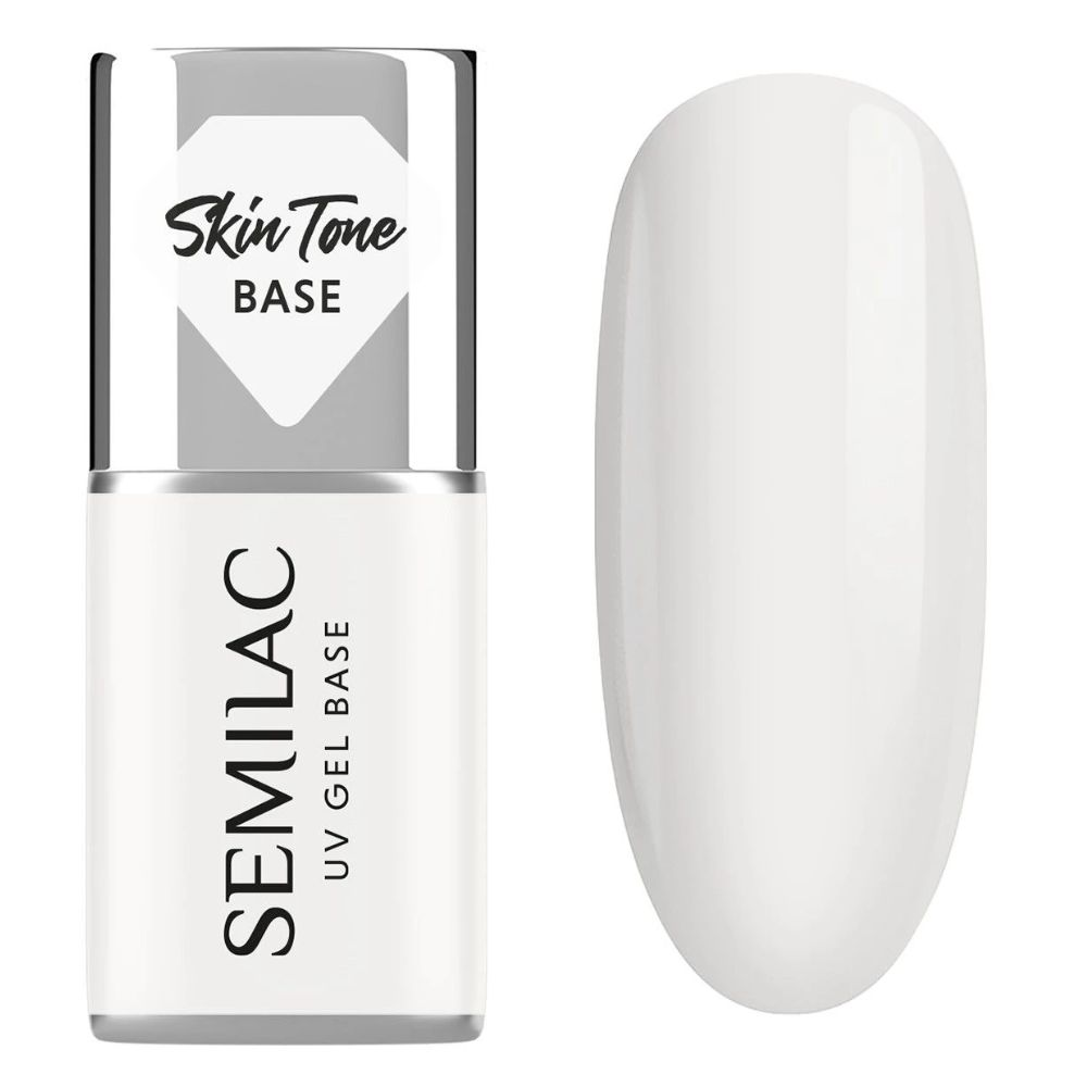 Semilac Baza do Lakierów Hybrydowych Skin Tone Cover Base Coconut Cream 7 ml