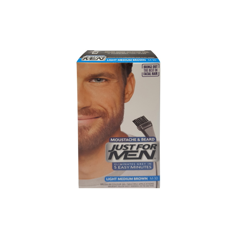 JUST FOR MEN odsiwiacz w żelu do zarostu M30 light medium brown