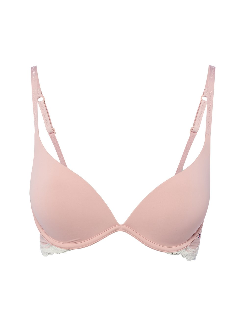 Tommy Hilfiger Damski biustonosz push-up Kobiety Sztuczne włókno różowy|biały, 85B