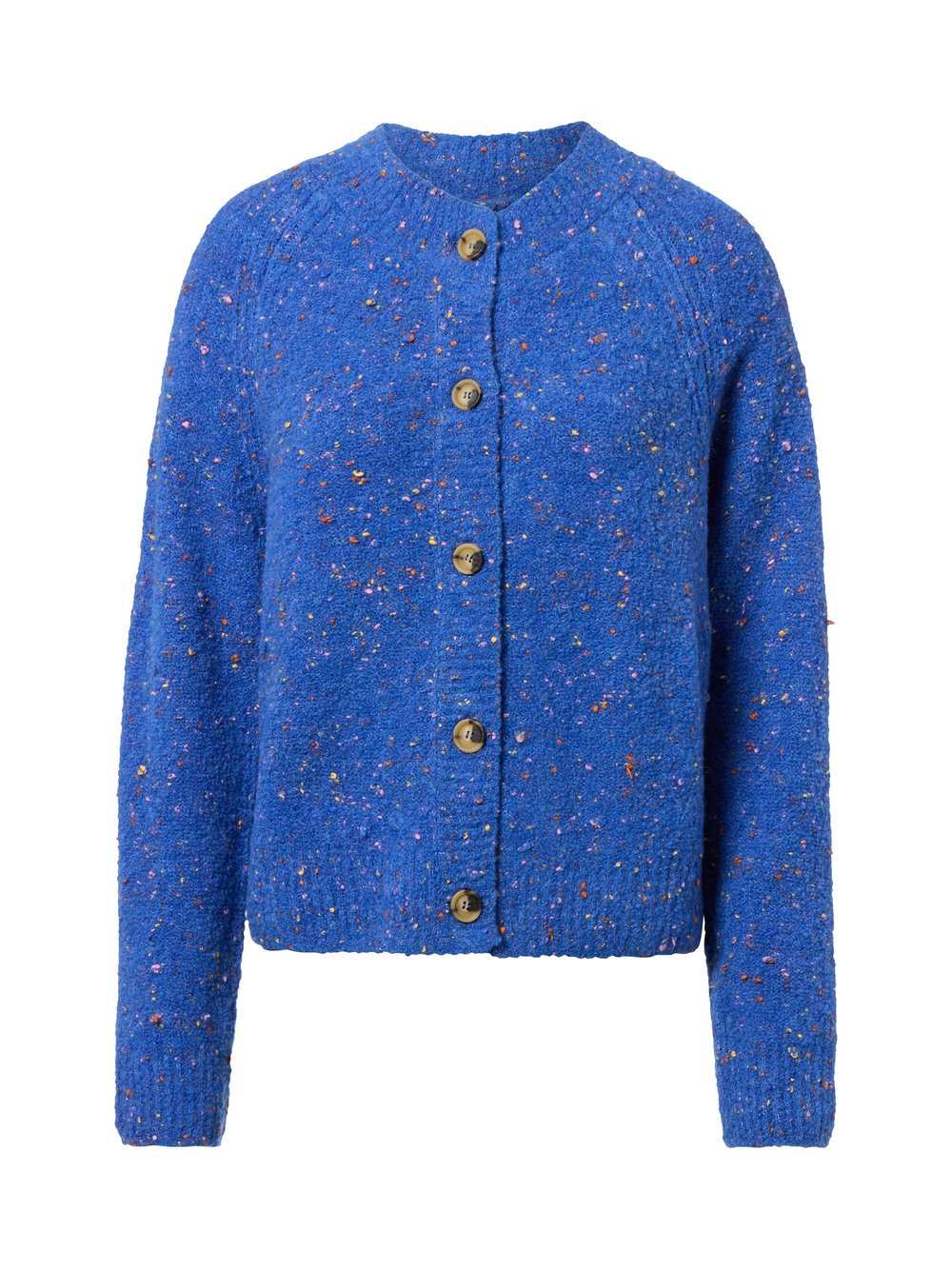 Marc O'Polo Denim Kardigan damski Kobiety wełna ze strzyży niebieski|wielokolorowy, M