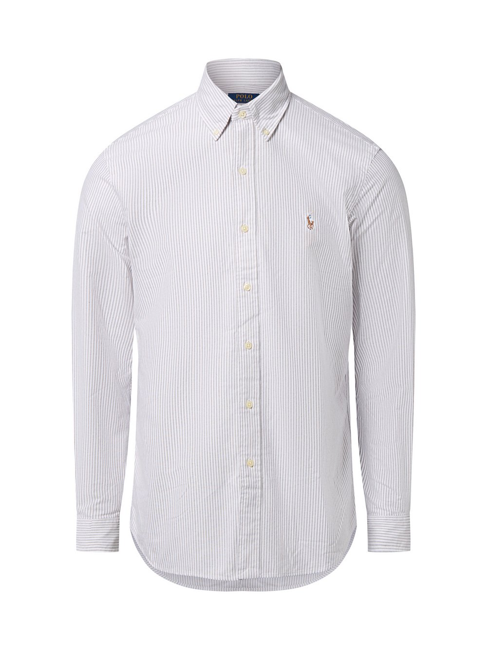 Polo Ralph Lauren Męska koszula casual Mężczyźni Modern Fit Bawełna biały|brązowy, S