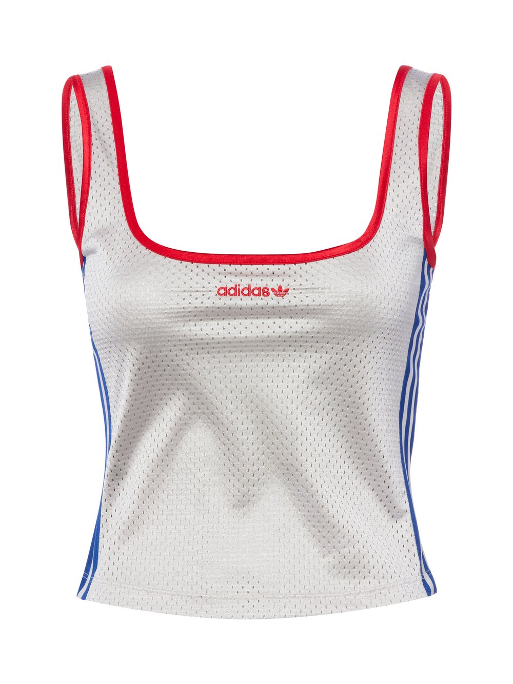 adidas Originals Top damski Kobiety szary|niebieski|czerwony, S