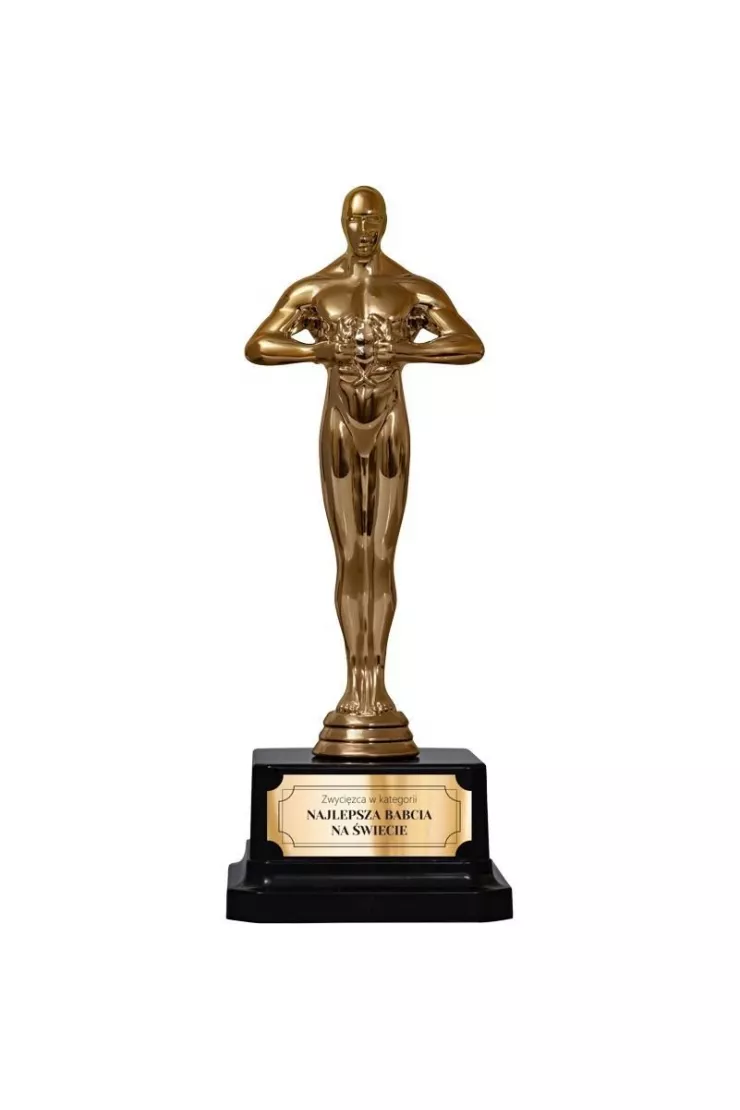 Statuetka prezentowa z napisem Zwycięzca...