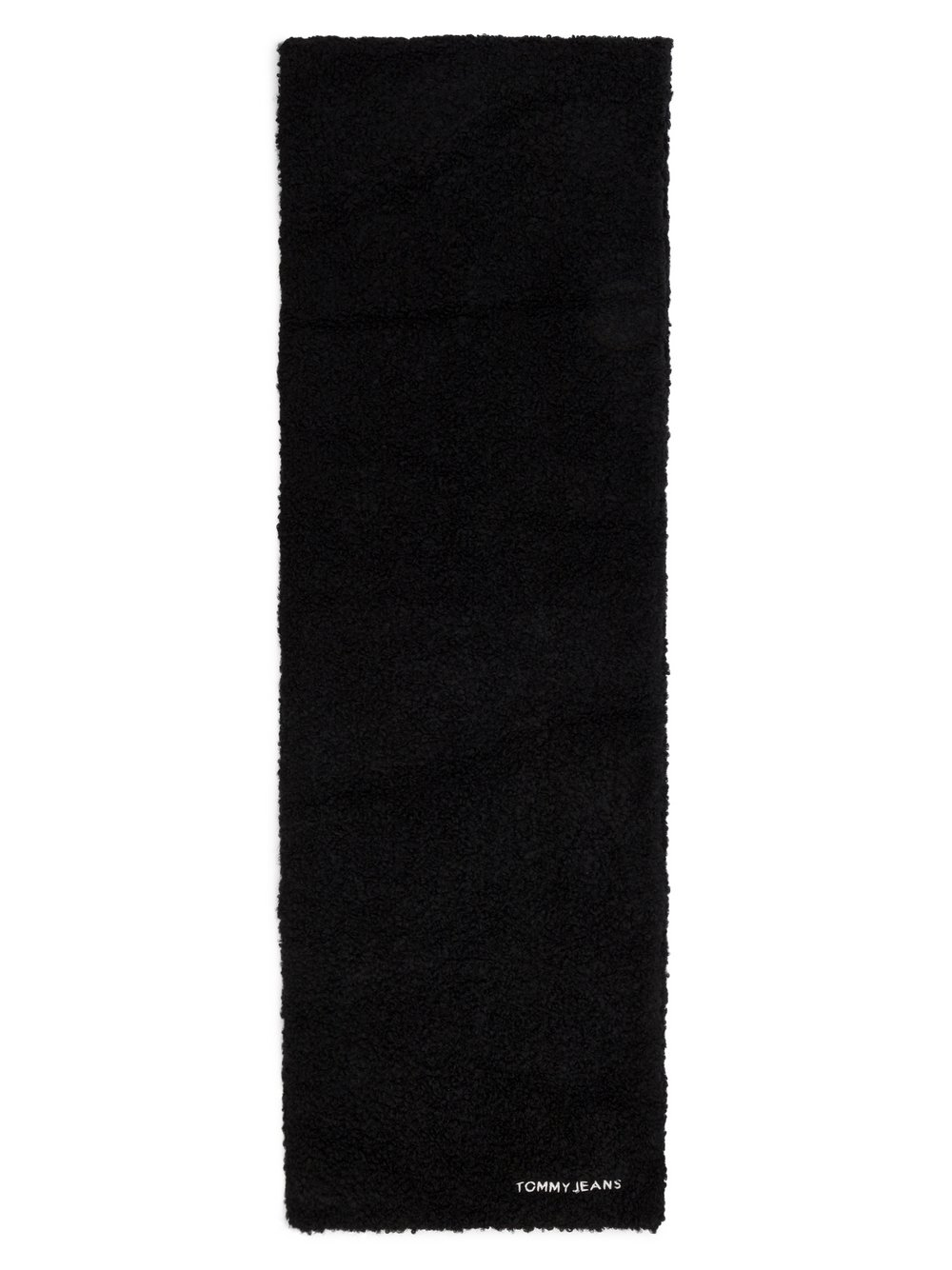 Tommy Jeans Szalik damski Kobiety Sztuczne włókno czarny, ONE SIZE