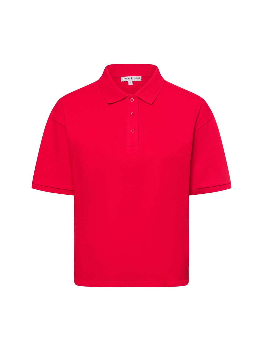 Marie Lund Damska koszulka polo Kobiety Bawełna czerwony, XL