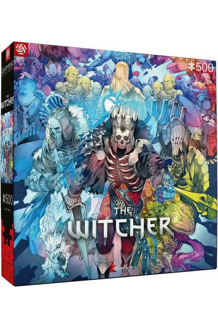 Puzzle 500 el. Gaming Puzzle: The Witcher Monster Faction