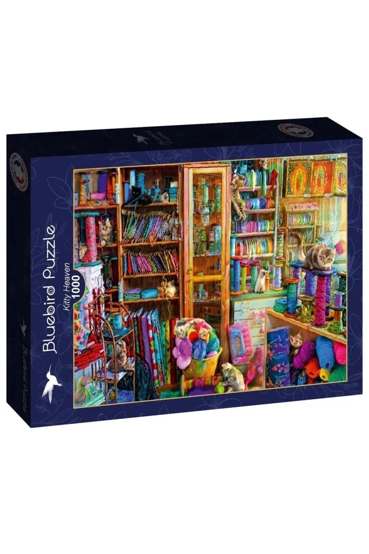 Puzzle 1000 el. Kocia królewstwo