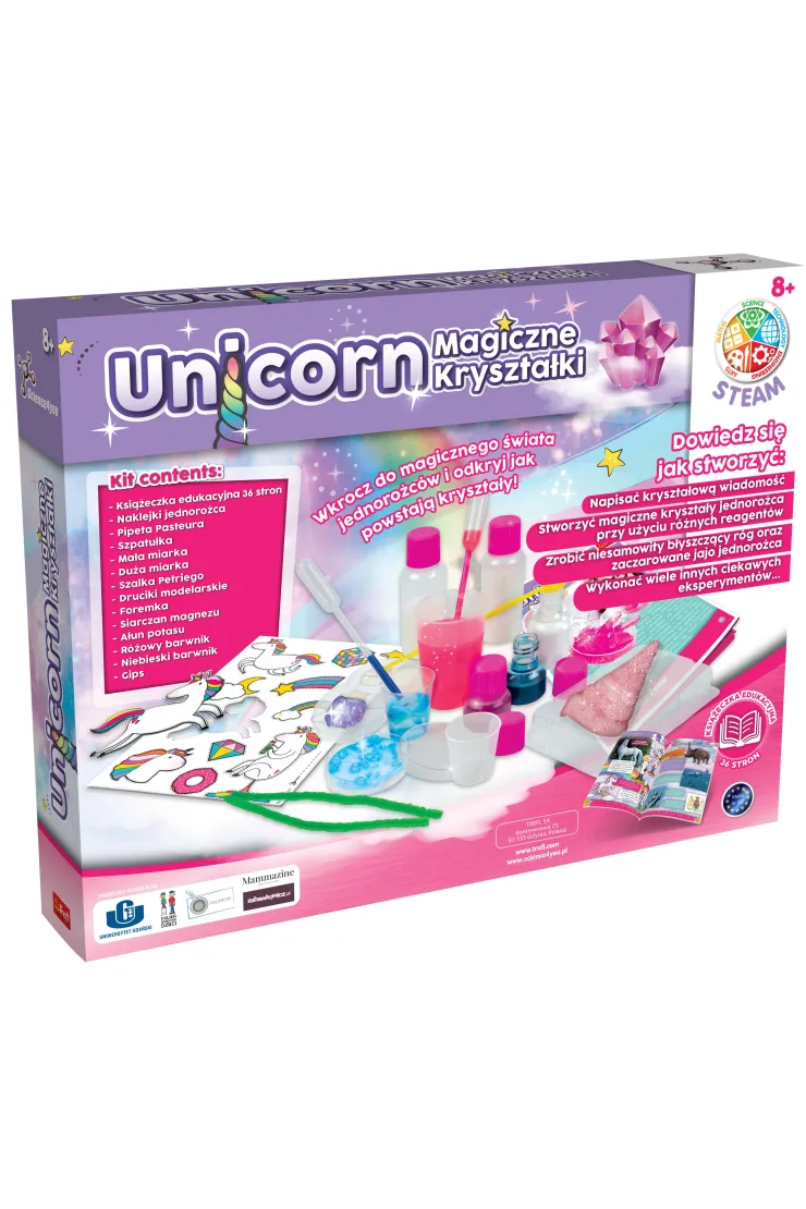 Magiczne kryształy Unicorn