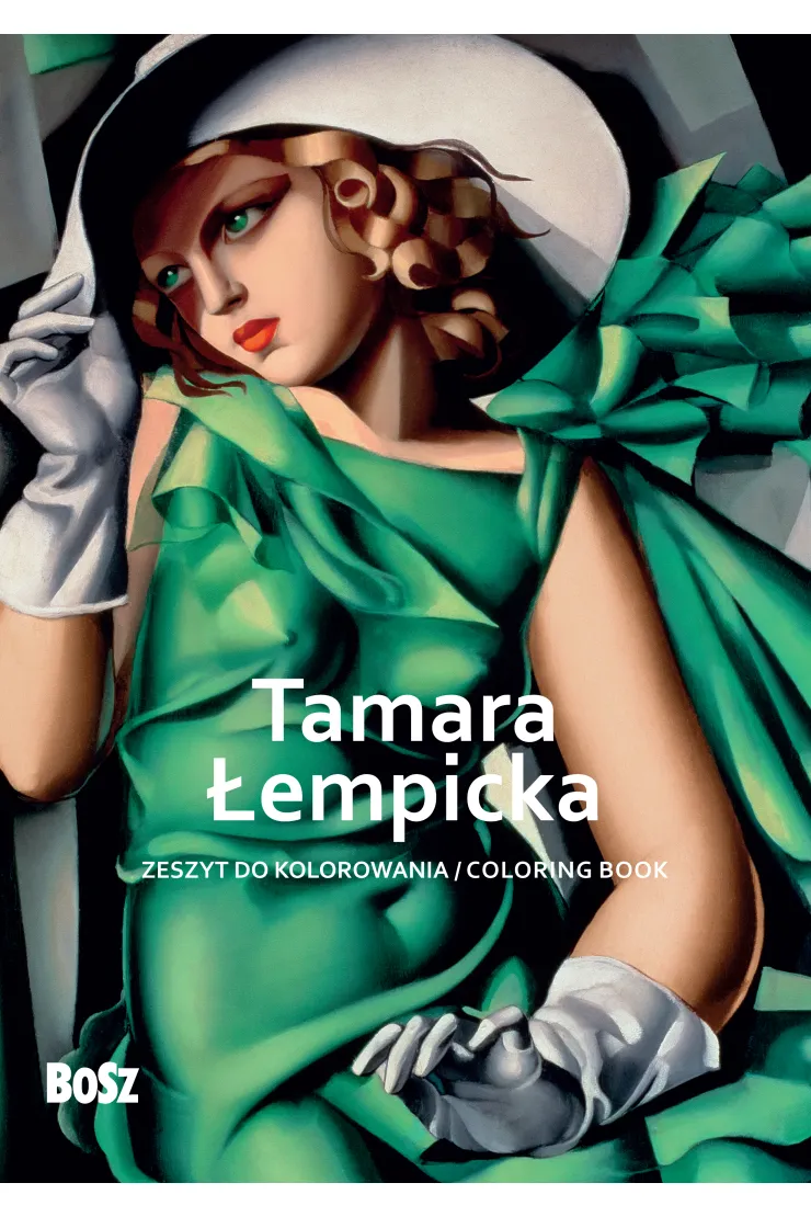 Tamara Łempicka. Zeszyt do kolorowania