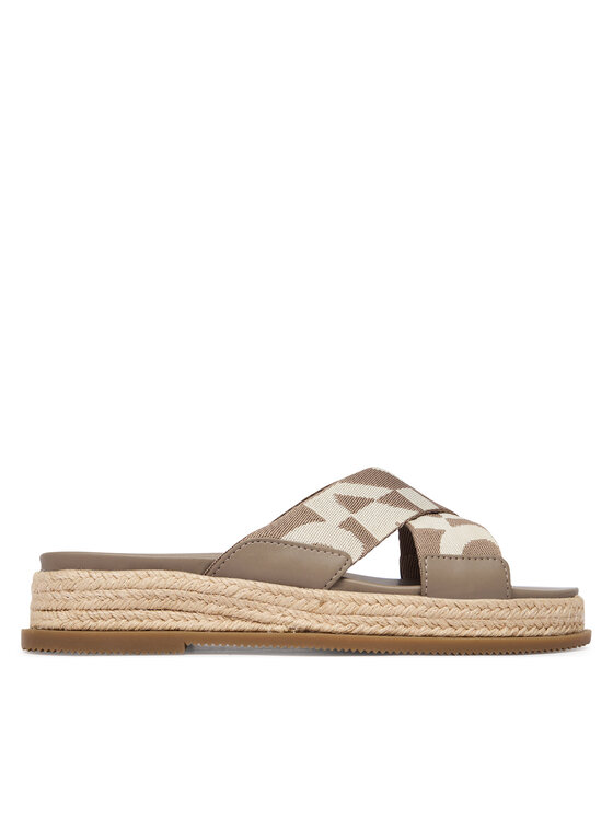 DKNY Klapki Binna K2639436 Beżowy