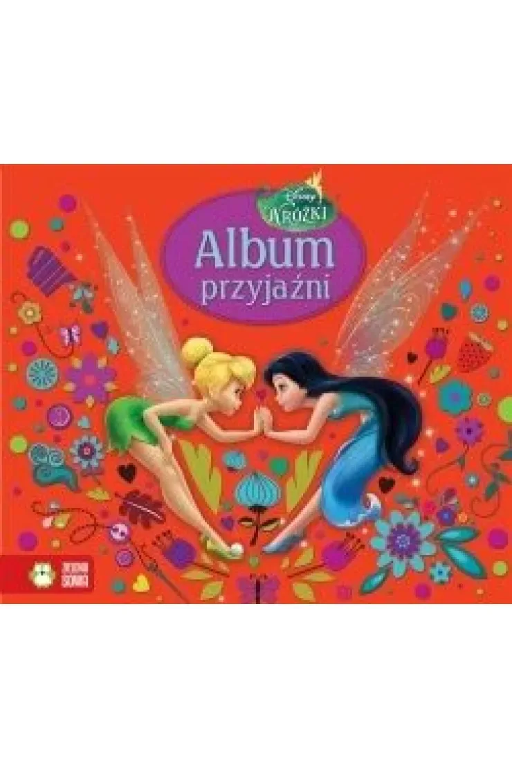 Książka Wróżki. Album przyjaźni. ZIELONA SOWA