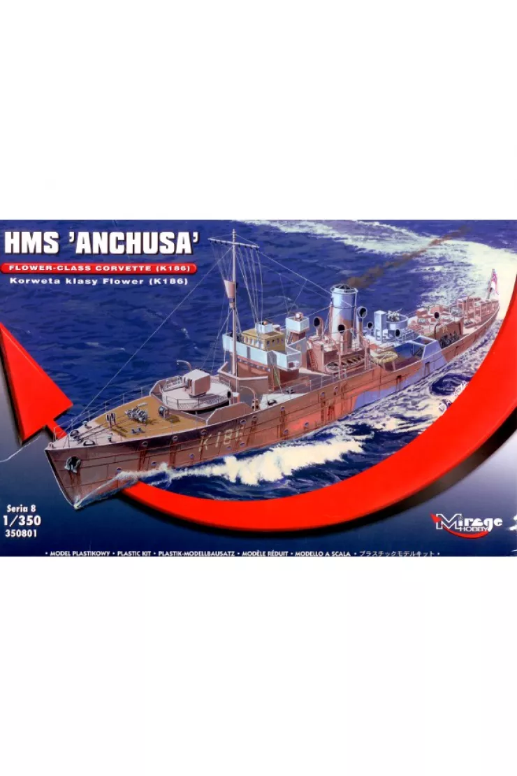 Brytyjska Korweta klasy Flower K186 HMS Anchusa