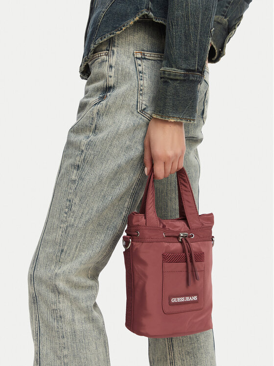 Guess Jeans Torebka CWBEO-GUESS-XC-006-09 Bordowy miniaturka