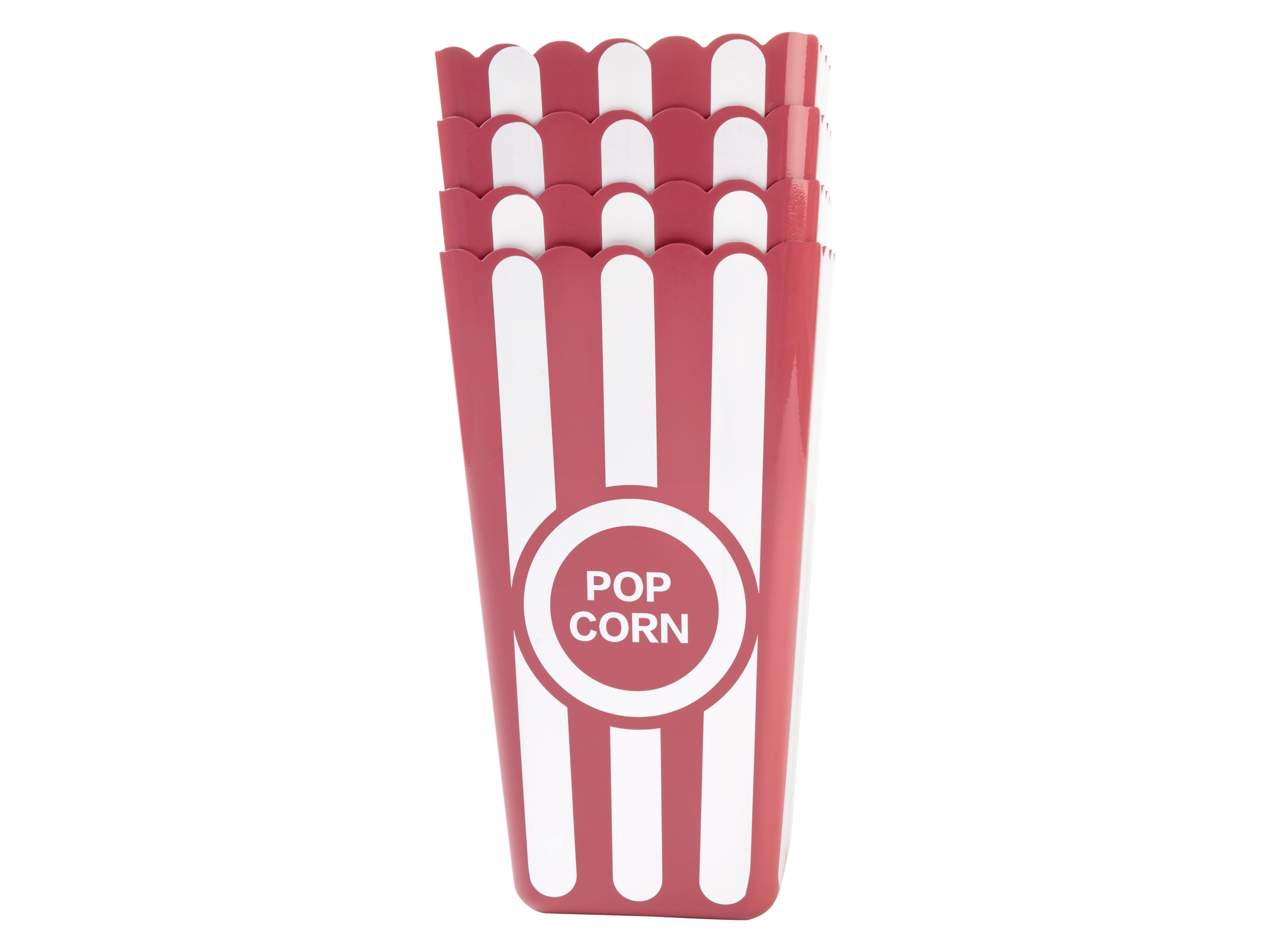 LIVARNO home Pojemnik na popcorn/napoje w stylu retro  (zestaw 4 małych pojemników na popcorn)